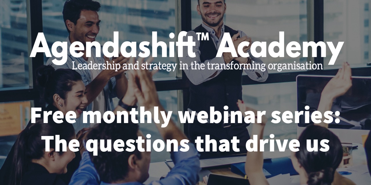 Free webinar series: Thw questions that drive us
